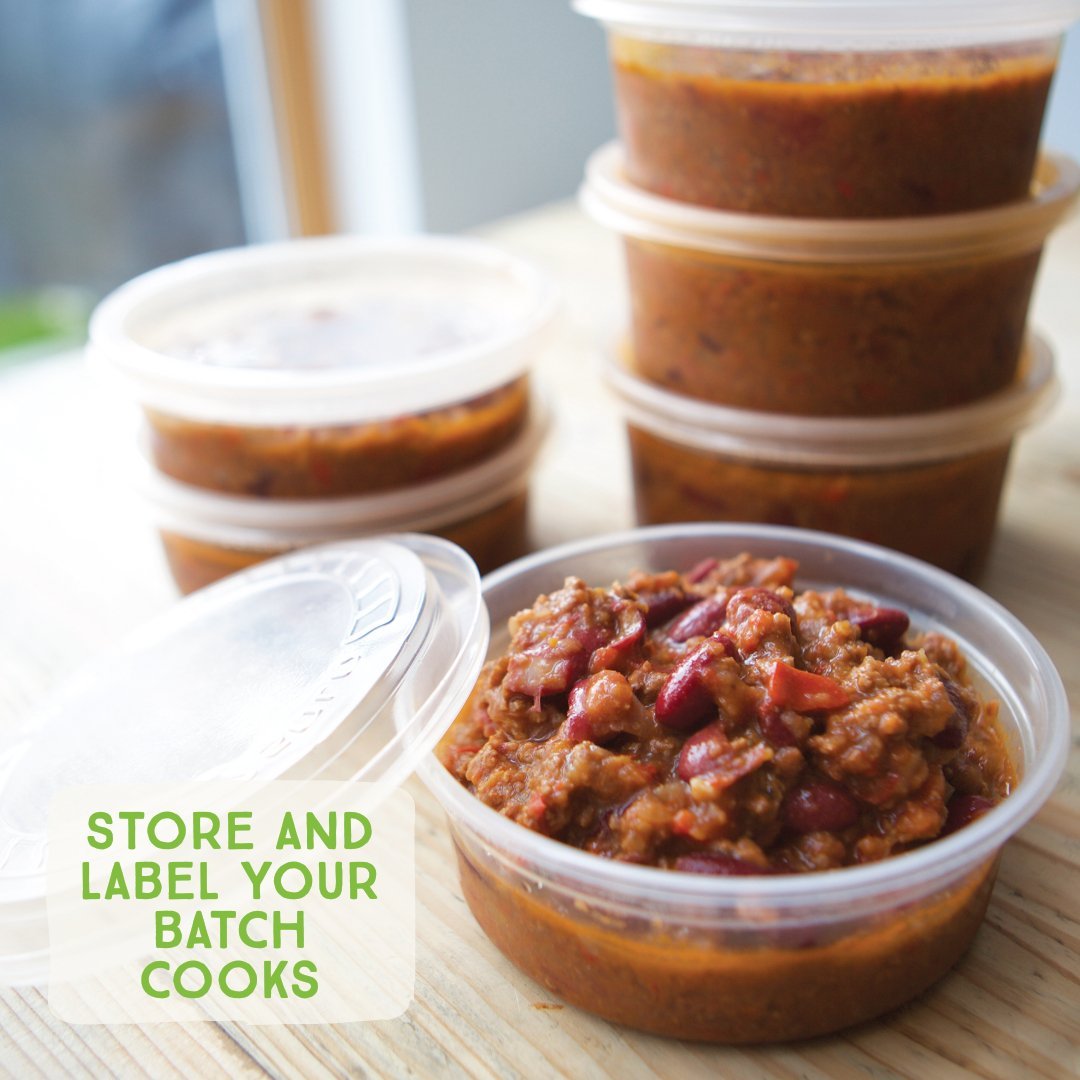 Batch Cooking Portion Pots - Mummy Cooks
