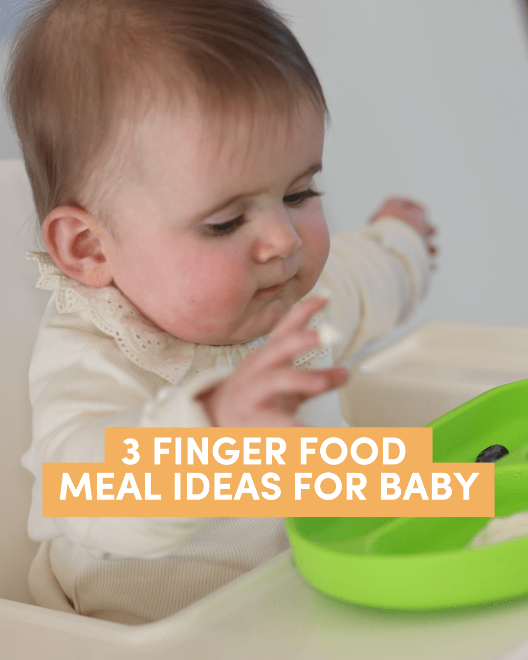 3 Finger Food Meal Ideas For Baby