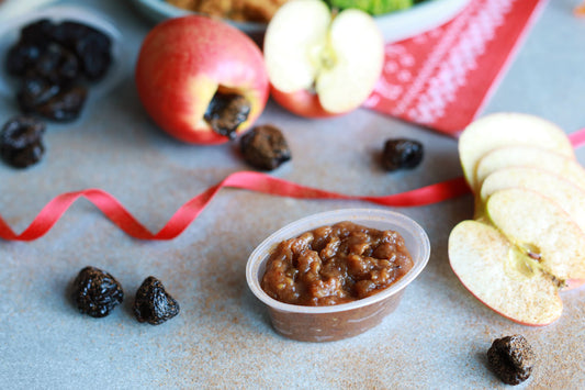 Apple, Cinnamon and Prune Purée