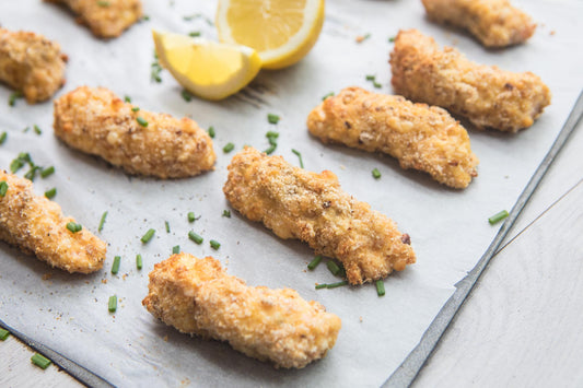 Baked Salmon Fingers