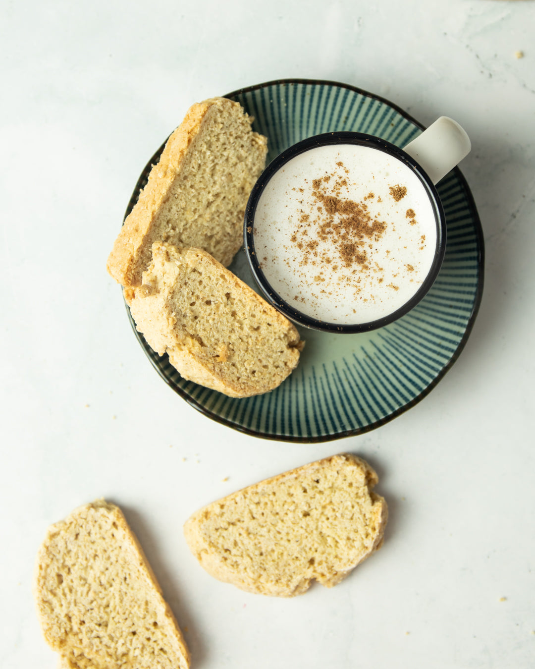 Homemade Biscotti with Babyccino