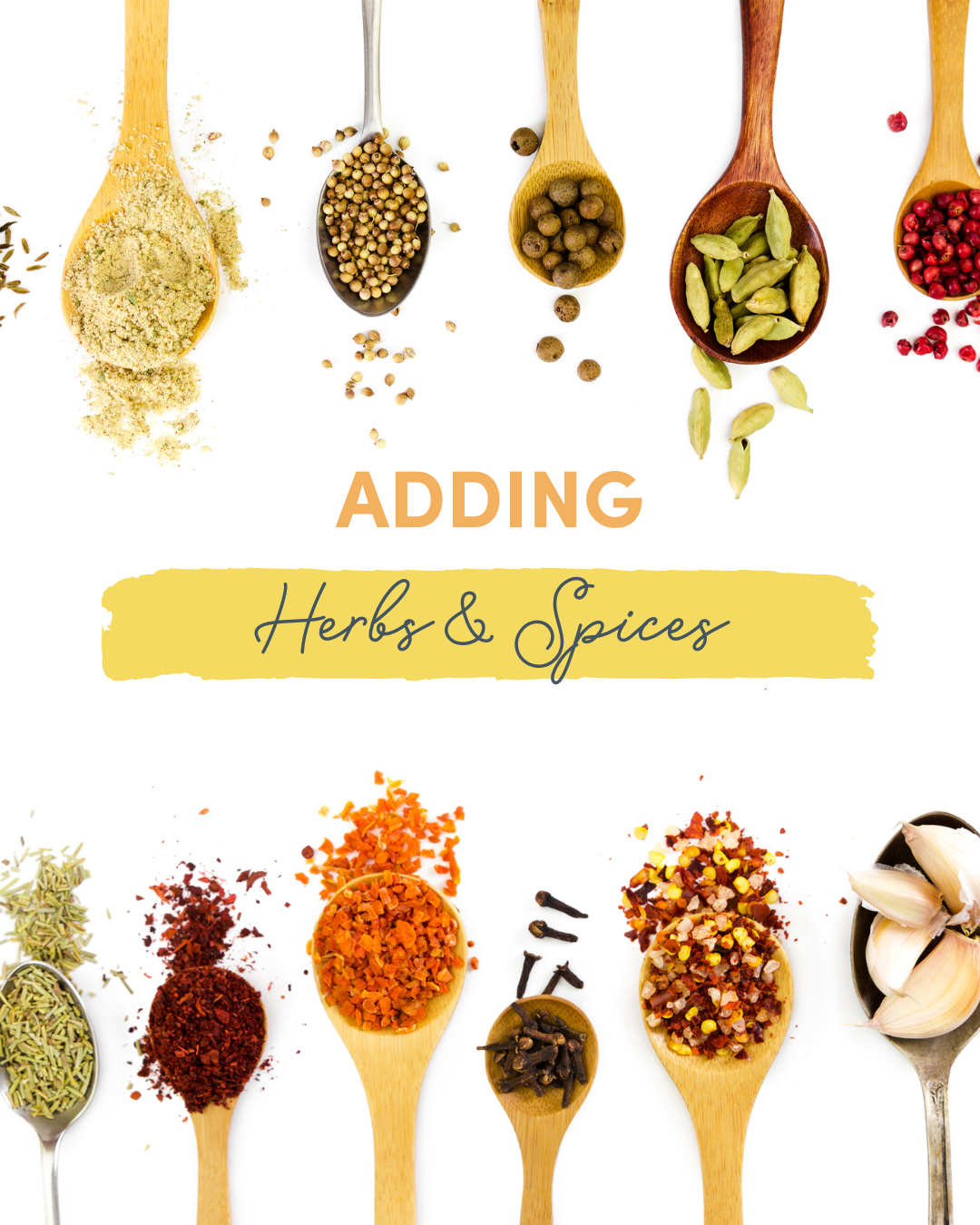 Adding Herbs and Spices to Baby Food