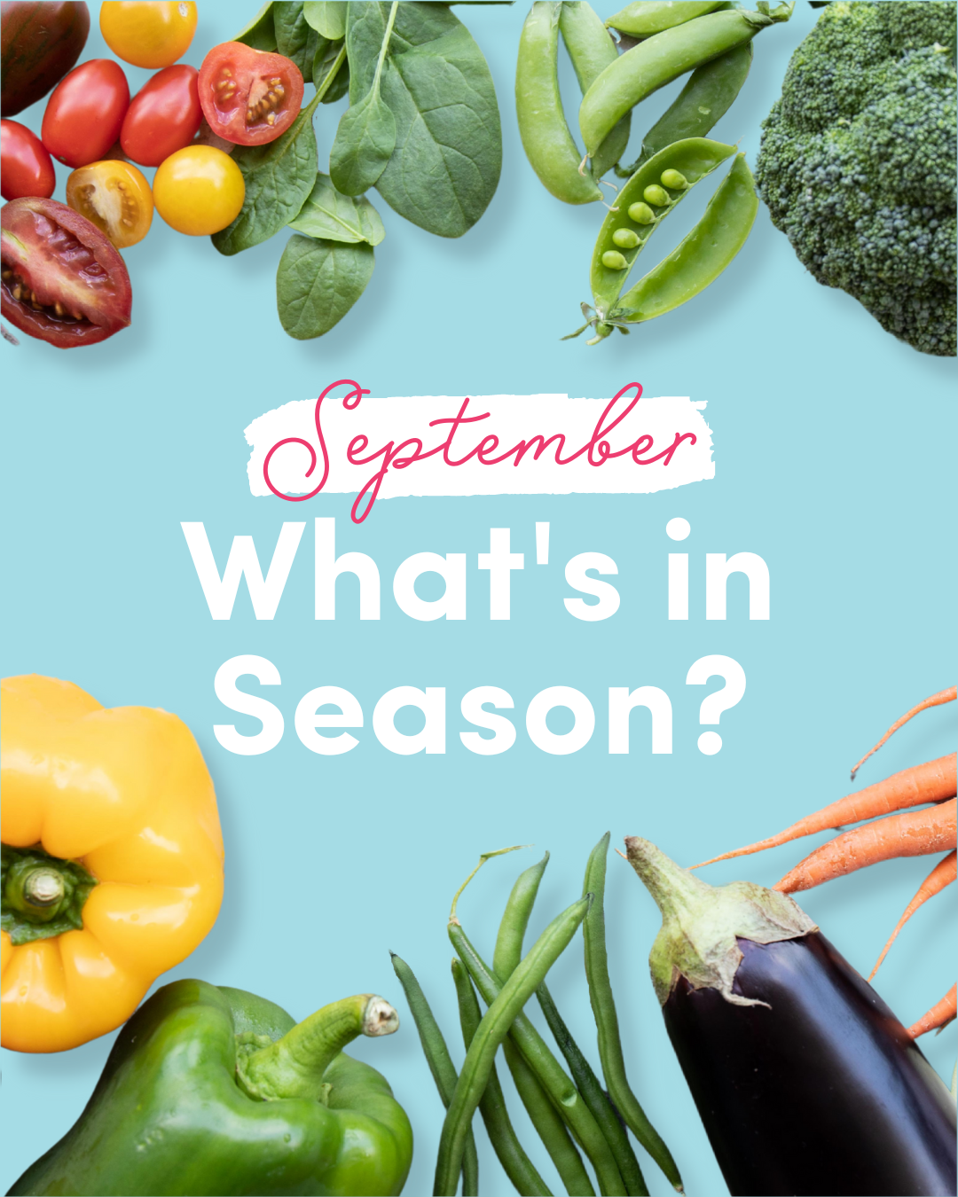 What's in Season September Mummy Cooks