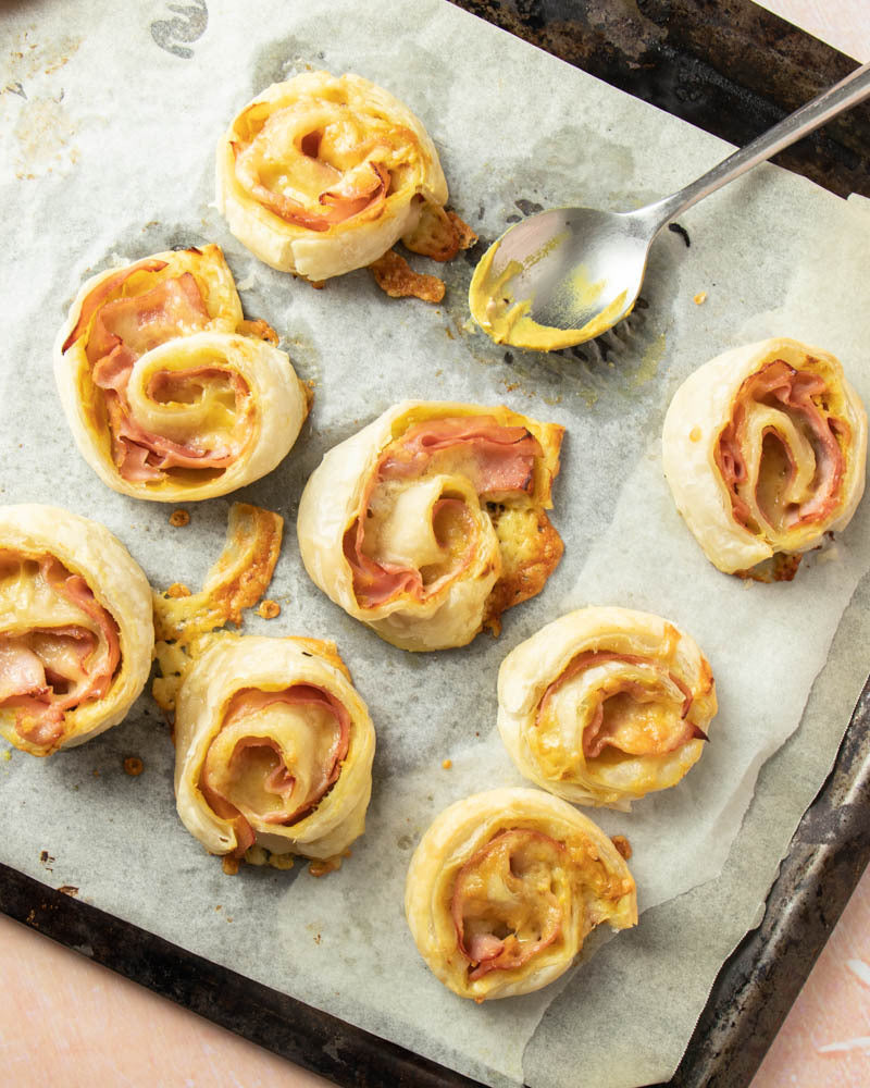 Ham and Cheese Pinwheels