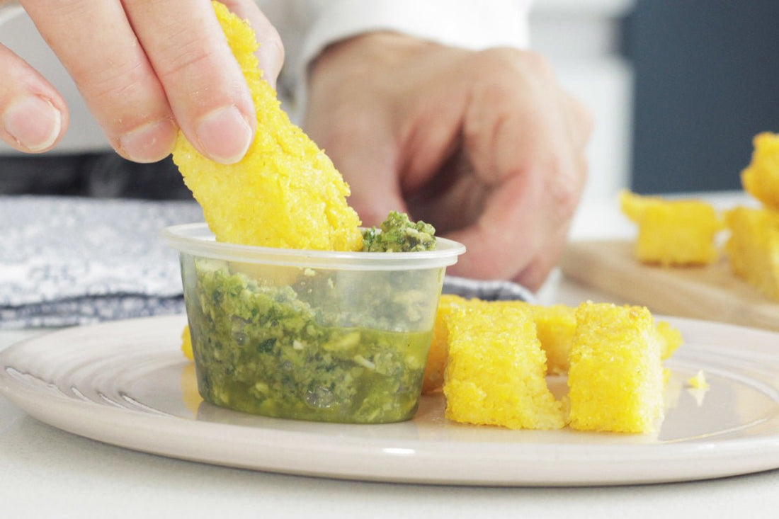 Polenta Chips Mummy Cooks