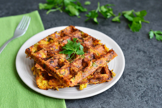 Potato & Carrot Waffles