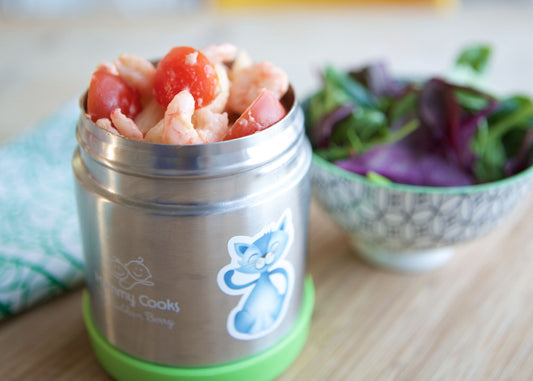 Picnic Style Prawns with Pasta