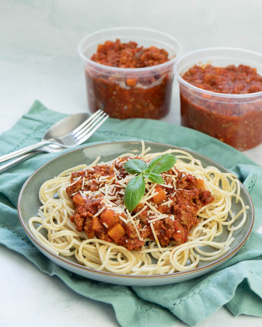 Roasted Red Pepper & Turkey Bolognese