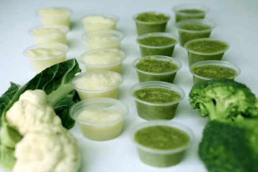 Broccoli and Cauliflower Purée