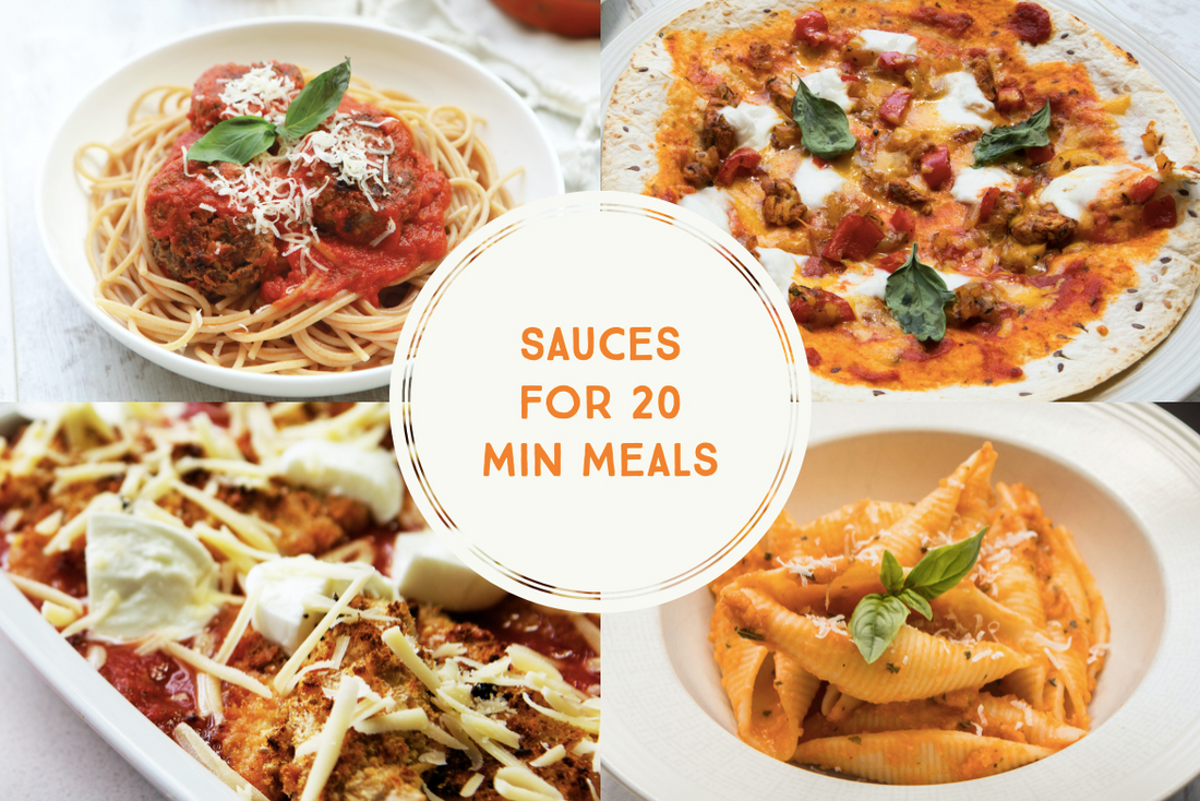 Using Sauces for 20-Minute Meals