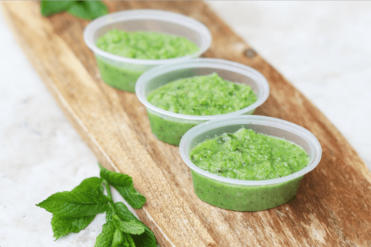 Asparagus and Mint Purée