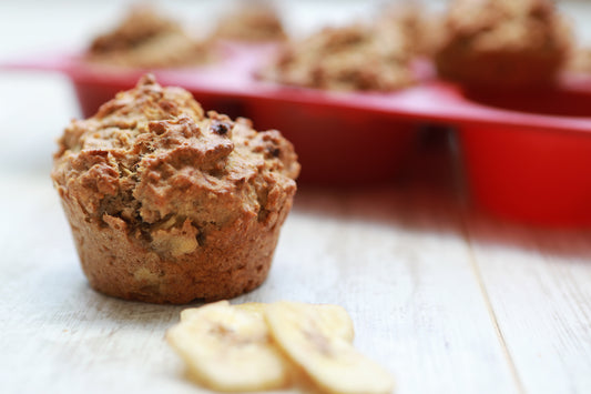 Sugar Free Banana Muffins
