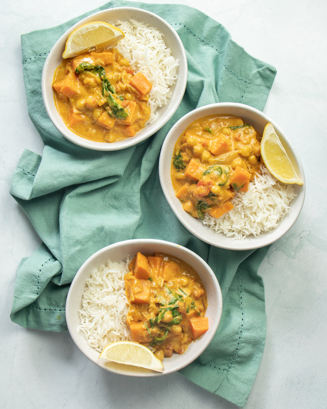 Sweet Potato and Chickpea Curry