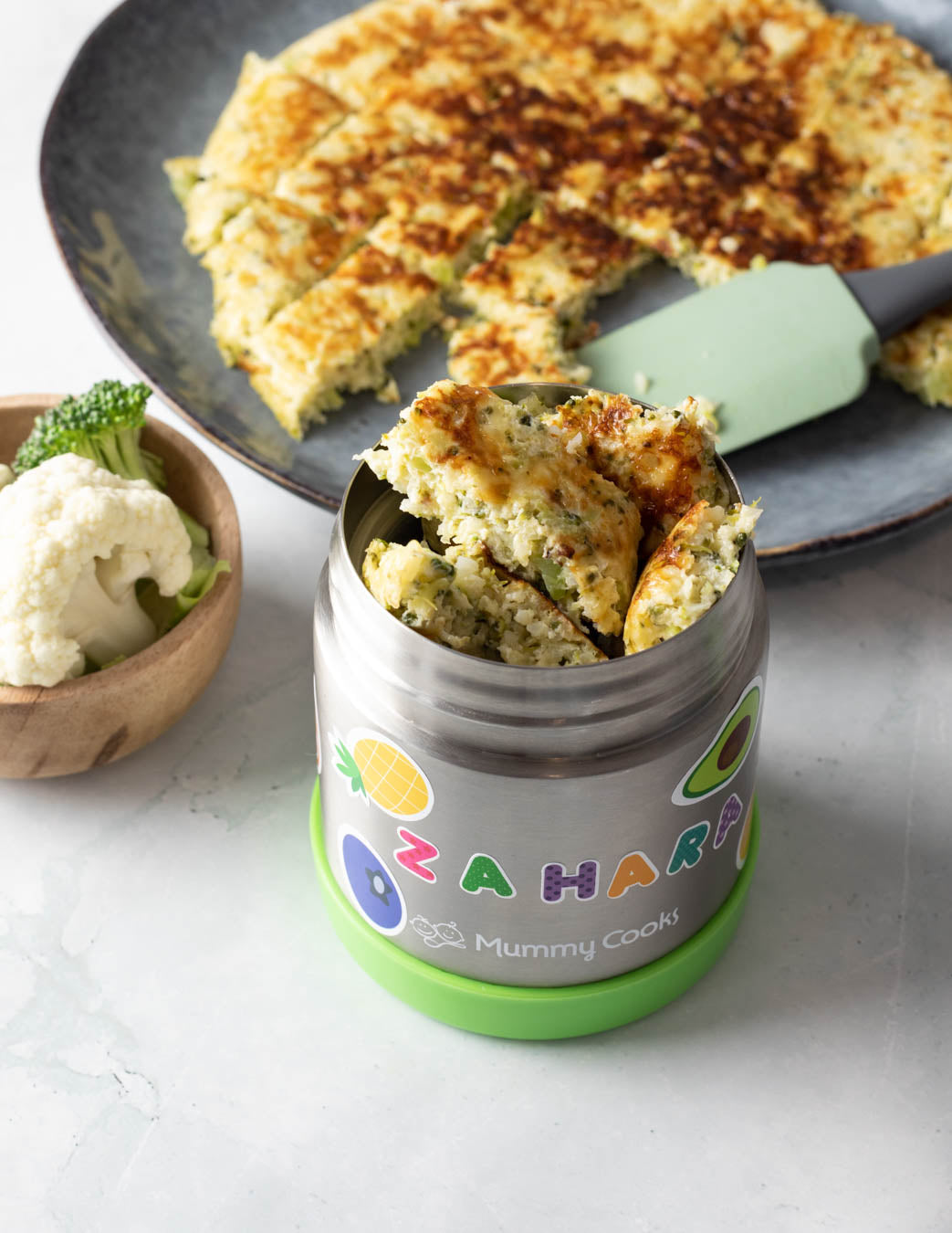 Veggie Omelette Fingers