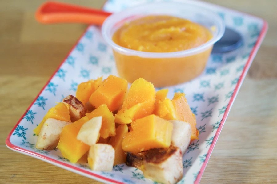 Butternut Squash and Apple Purée