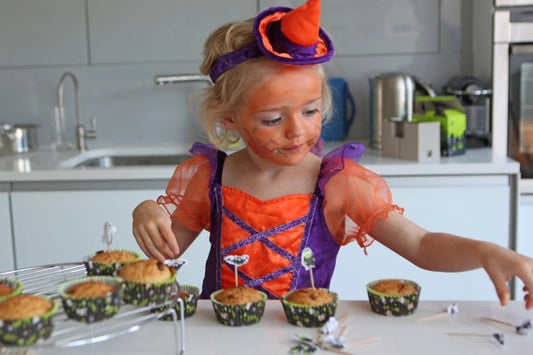 Healthy Halloween Cupcakes