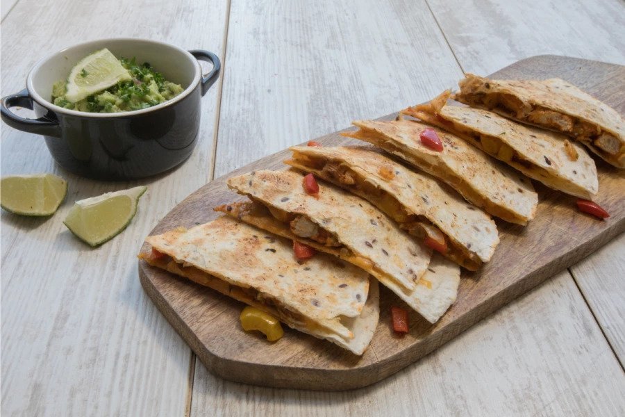 Quick and Easy Chicken Quesadillas