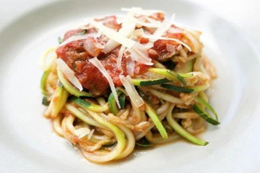 Zoodles with Tomato Sauce