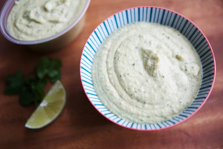 Hummus With Coriander And Lime