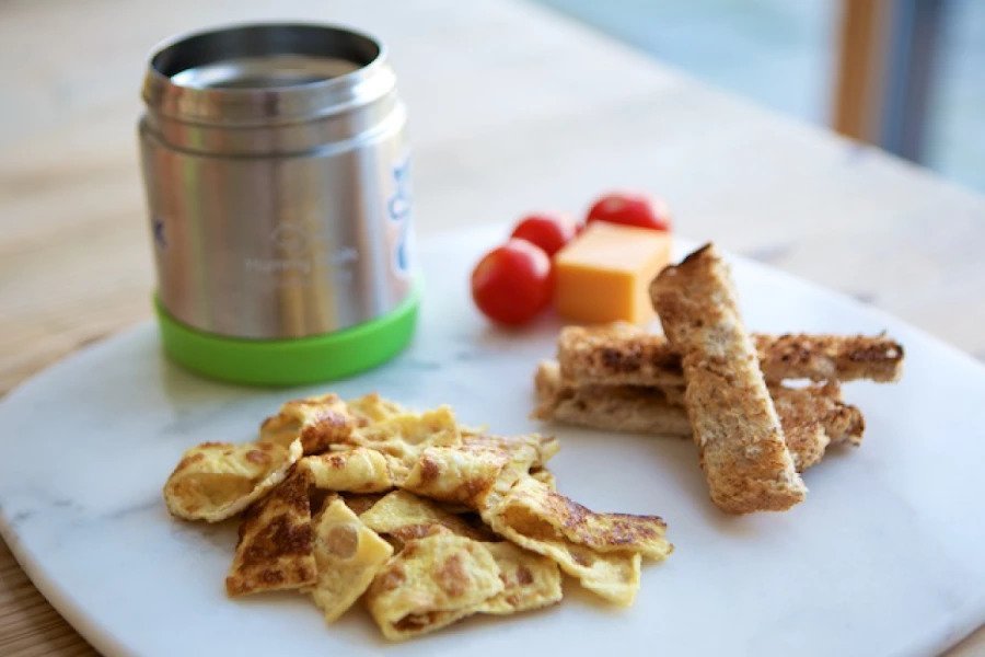 Baby Omelette Fingers