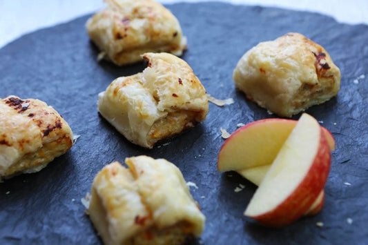 Turkey Apple Sausage Rolls
