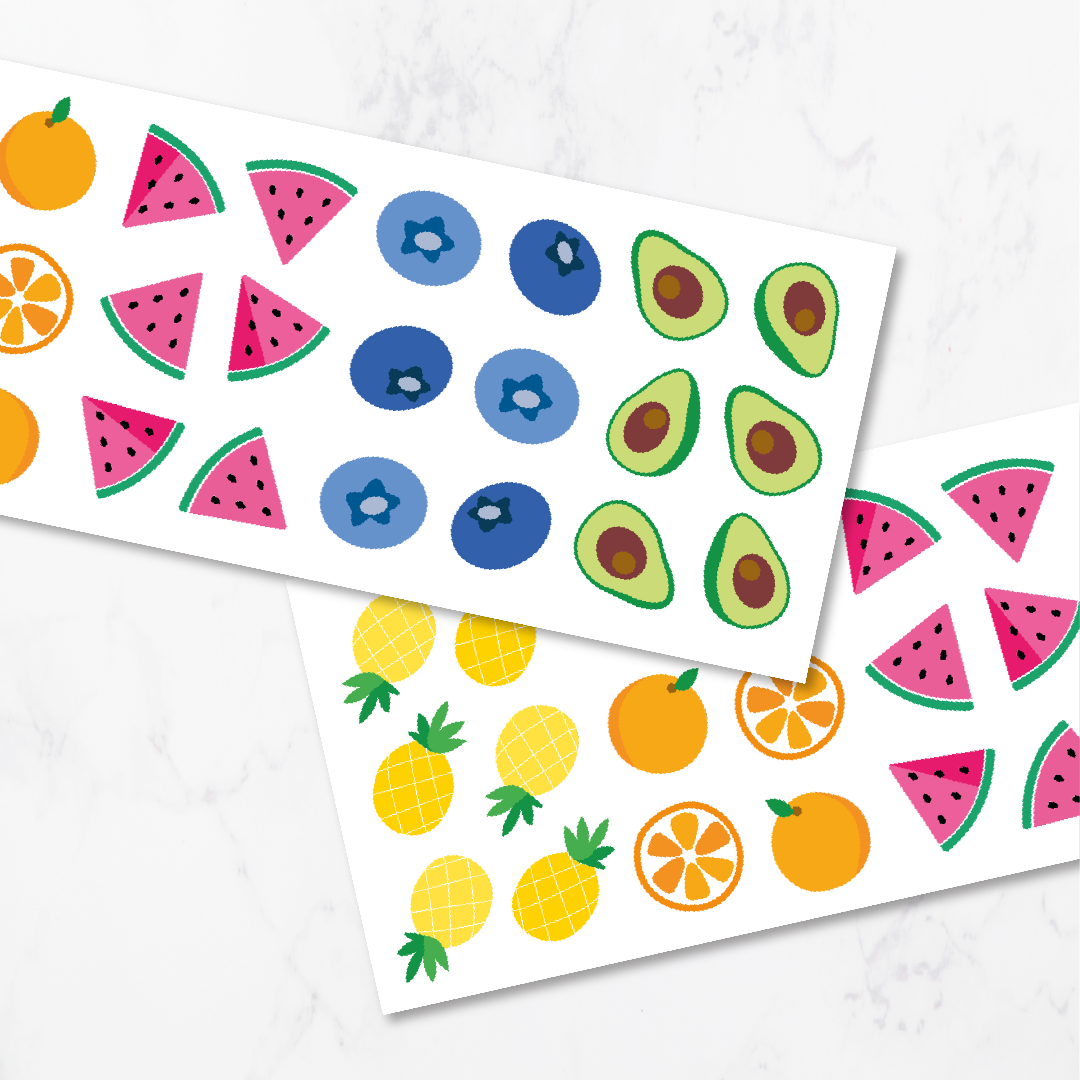 Stickers Fruit design