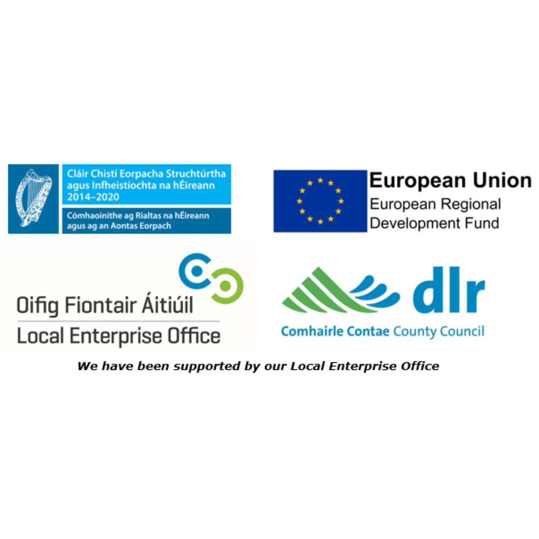 Local enterprise office website banner, EU regional Development Fund
